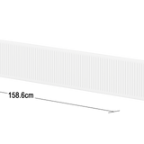 Safety Rail, 3/4, White