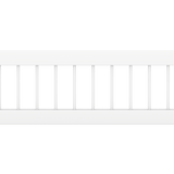 Barrière de sécurité, 1/2, Blanc