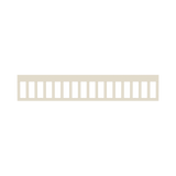 Baby Safety rail, 140x70 cm, Cream