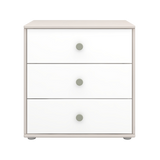 Chest with 3 Drawers, Grey