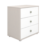 Chest with 3 Drawers, Grey