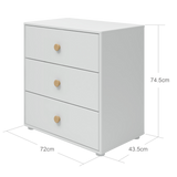 Commode, 3 tiroirs