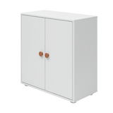 Mini bookcase, 2 doors