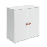 Mini bookcase, 2 doors