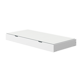 Uittrekbed, 90x190 cm, Wit