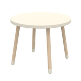 DOTS Play Table, Ø60 cm, MDF, Cream