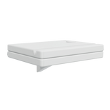 Support tablette Click-on pour lits, Blanc