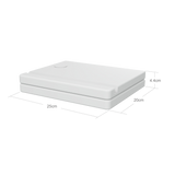 Support tablette Click-on pour lits, Blanc
