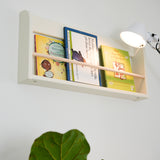 DOTS Buchablage, 75 cm, MDF, Cream