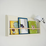 DOTS Buchablage, 75 cm, MDF, Cream