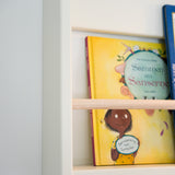 DOTS Buchablage, 75 cm, MDF, Cream