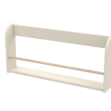 DOTS Buchablage, 75 cm, MDF, Cream