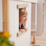 Treehouse Bed Fronts, Oak frame, WHITE & NOR