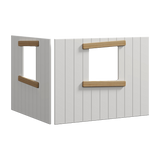 Treehouse Bed Fronts, Oak frame, WHITE & NOR