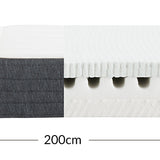FLEXA madras, 200X120 bomuldsbetræk