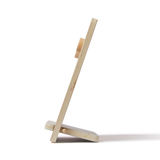 Wooden Tabletop Art Easel, Handpainted, Grey