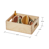 Fruits, 7 pcs, Handpainted
