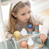 Ice Cream Set, 22 pcs, Handpainted