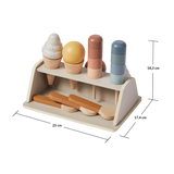 Ice Cream Set, 22 pcs, Handpainted