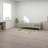 Lit simple, 90x200 cm, Gris