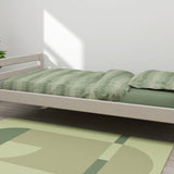 Lit simple, 90x200 cm, Gris