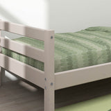 Lit simple, 90x200 cm, Gris