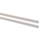Safety Rail, Full-Length, 200 cm, Grey
