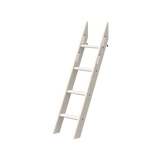Slanting Ladder for High Bed 143 cm, White
