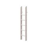 Échelle droite pour lit haut 184 cm, Blanc