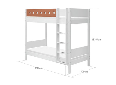 Bunk bed w. extra height