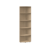 Corner bookcase, 4 shelves
