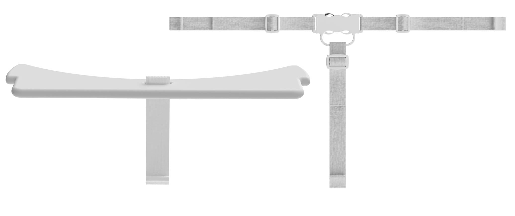 Safety bar for high chair FLEXA