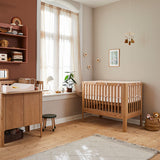 Baby Bed, 120x70 cm, Oak
