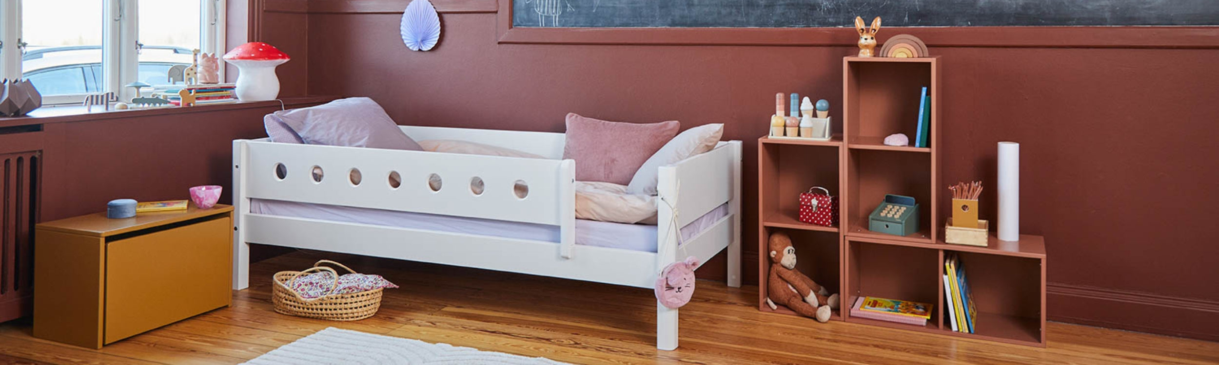 Room with bookcases