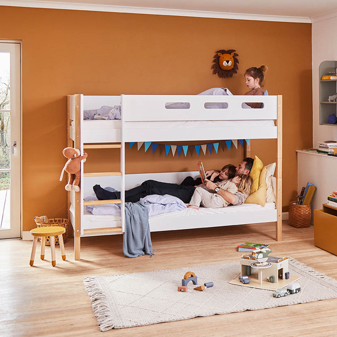 Flexa LUNA Baby Bed, 140 x 70 cm, White - Interismo Online Shop Global