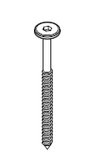Threaded screw