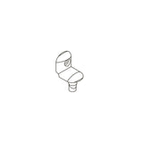 L shaped plastic part – bag of 6 pieces