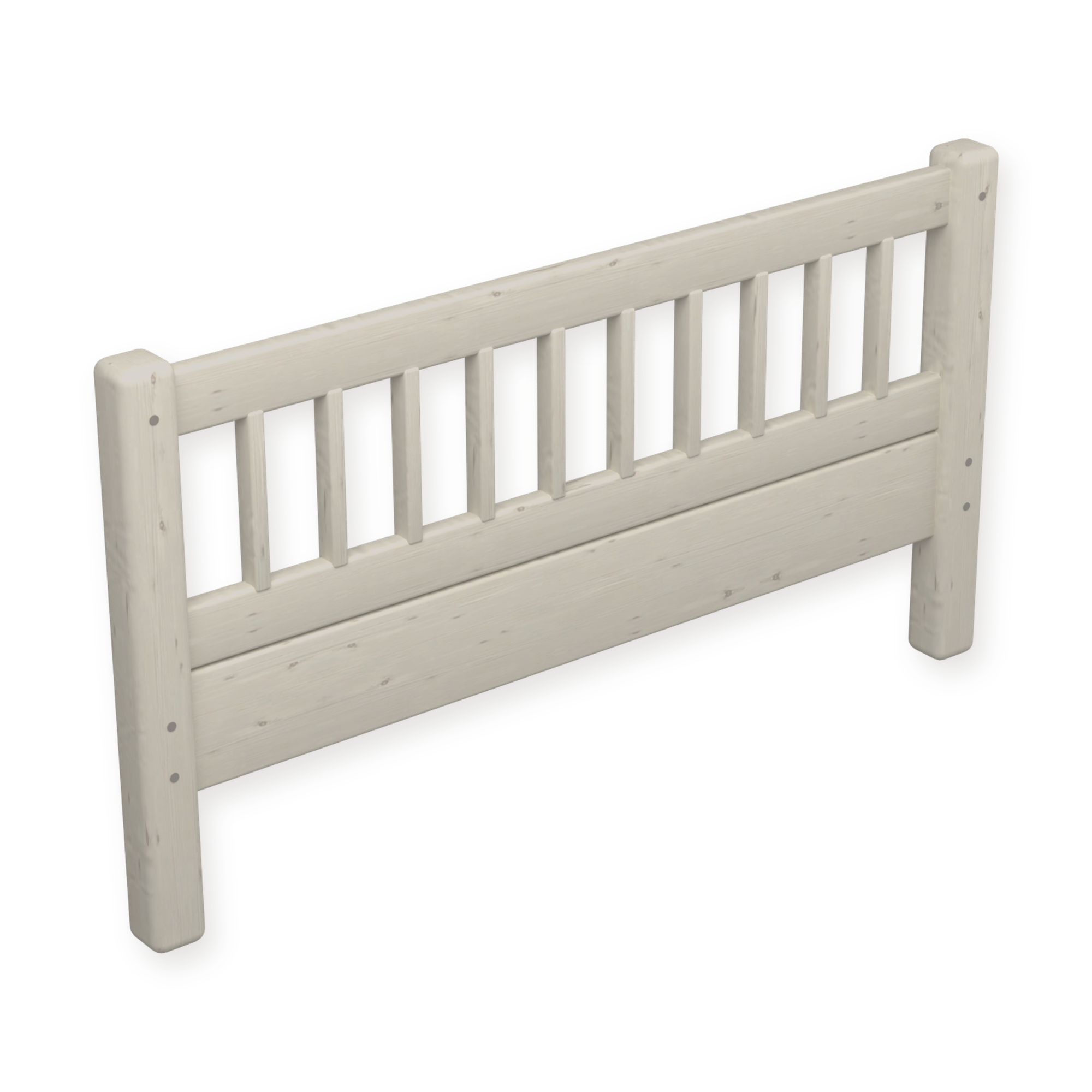 Bed Ends, 90 cm, Grey, Crossbars
