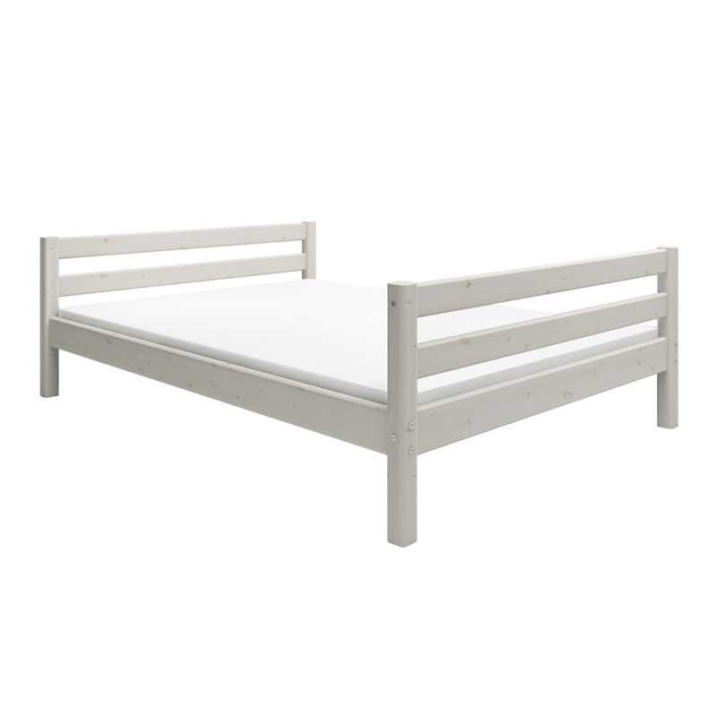 Single Bed, 140x200 cm, White