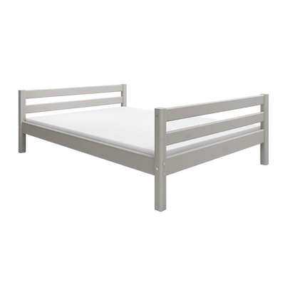 Single Bed, 140x200, Grey