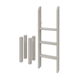 FLEXA GREY ladder and high bed legs, child-safe design, set against a plain white background.
