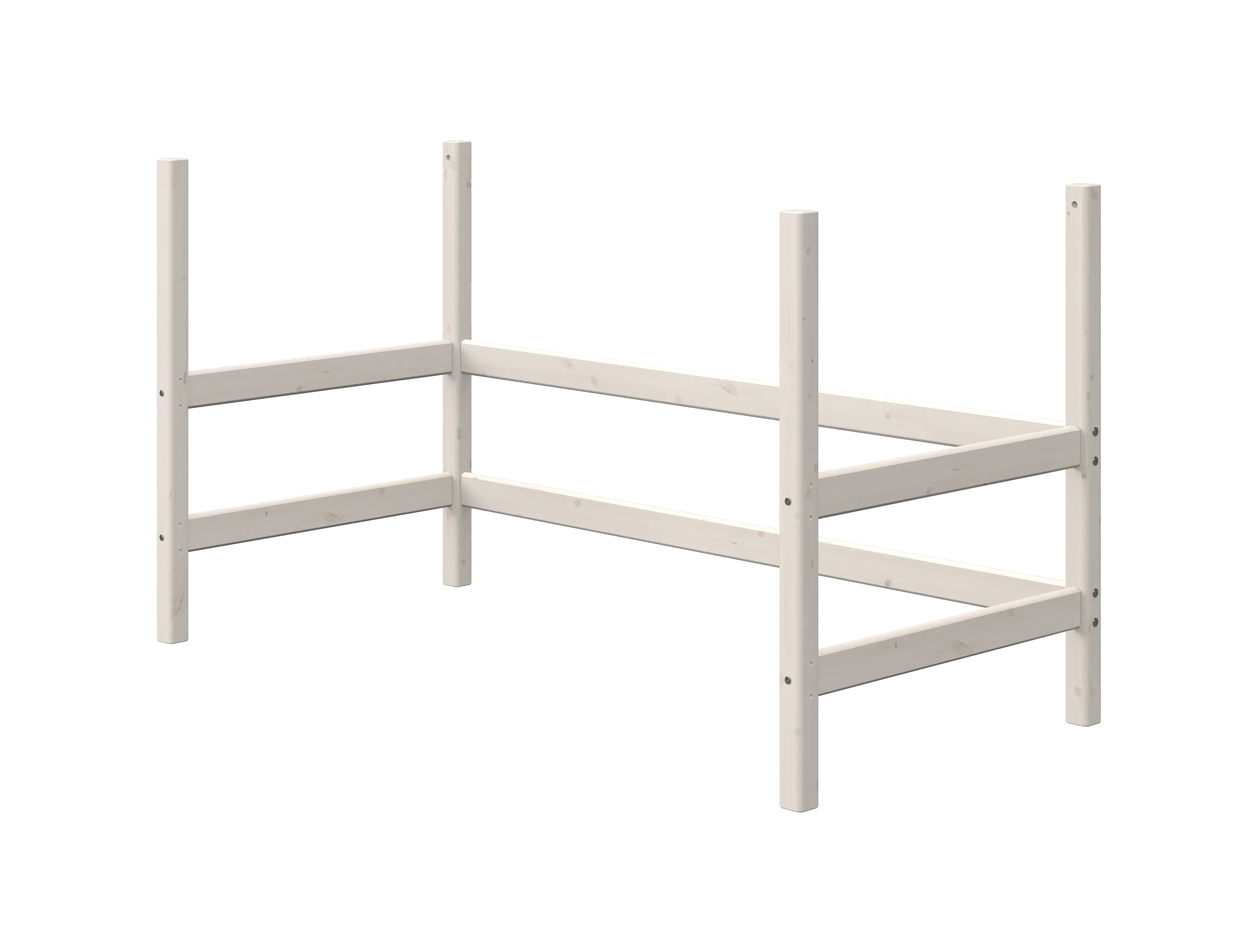 Bed Legs for High Bed 184 cm, White LEGS bed-legs-white-washed-1  flexa-com.myshopify.com