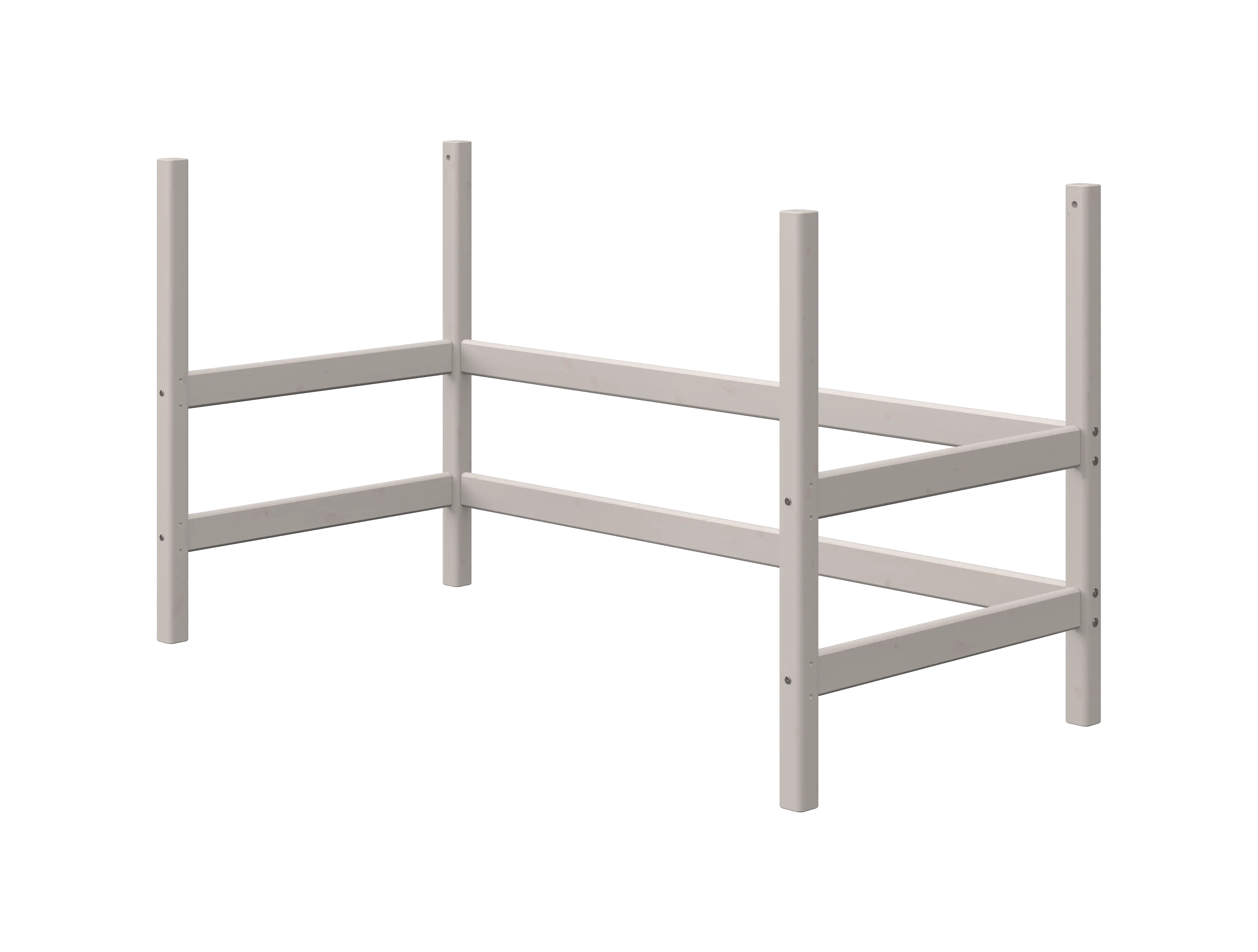 Bed Legs for High Bed 184 cm, Grey LEGS bed-legs-grey-washed-1  flexa-com.myshopify.com