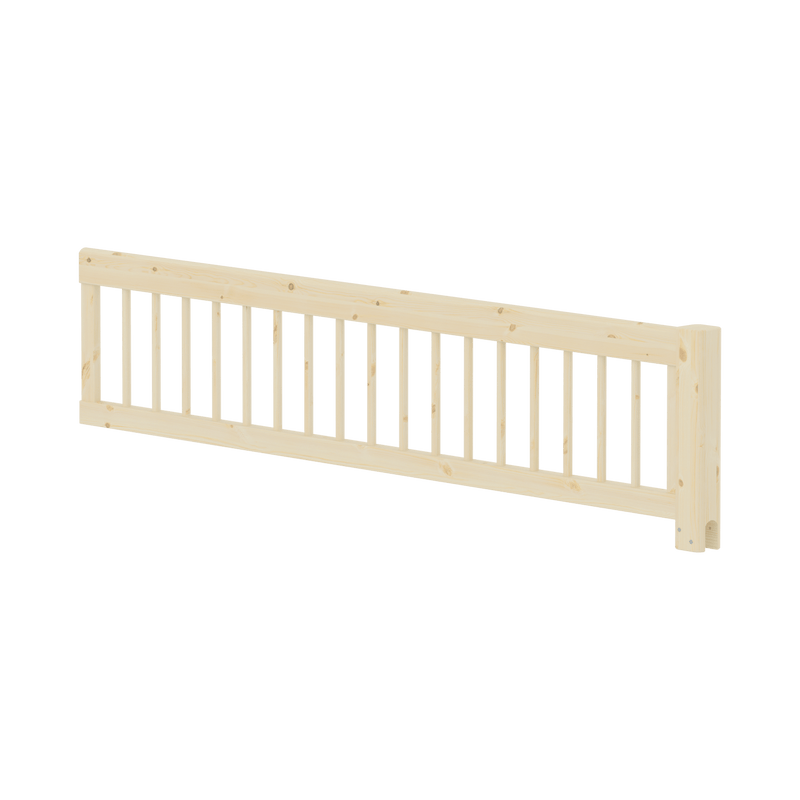 CLASSIC RAW 3/4 Crossbars Safety Rail, 200 cm, Pinewood