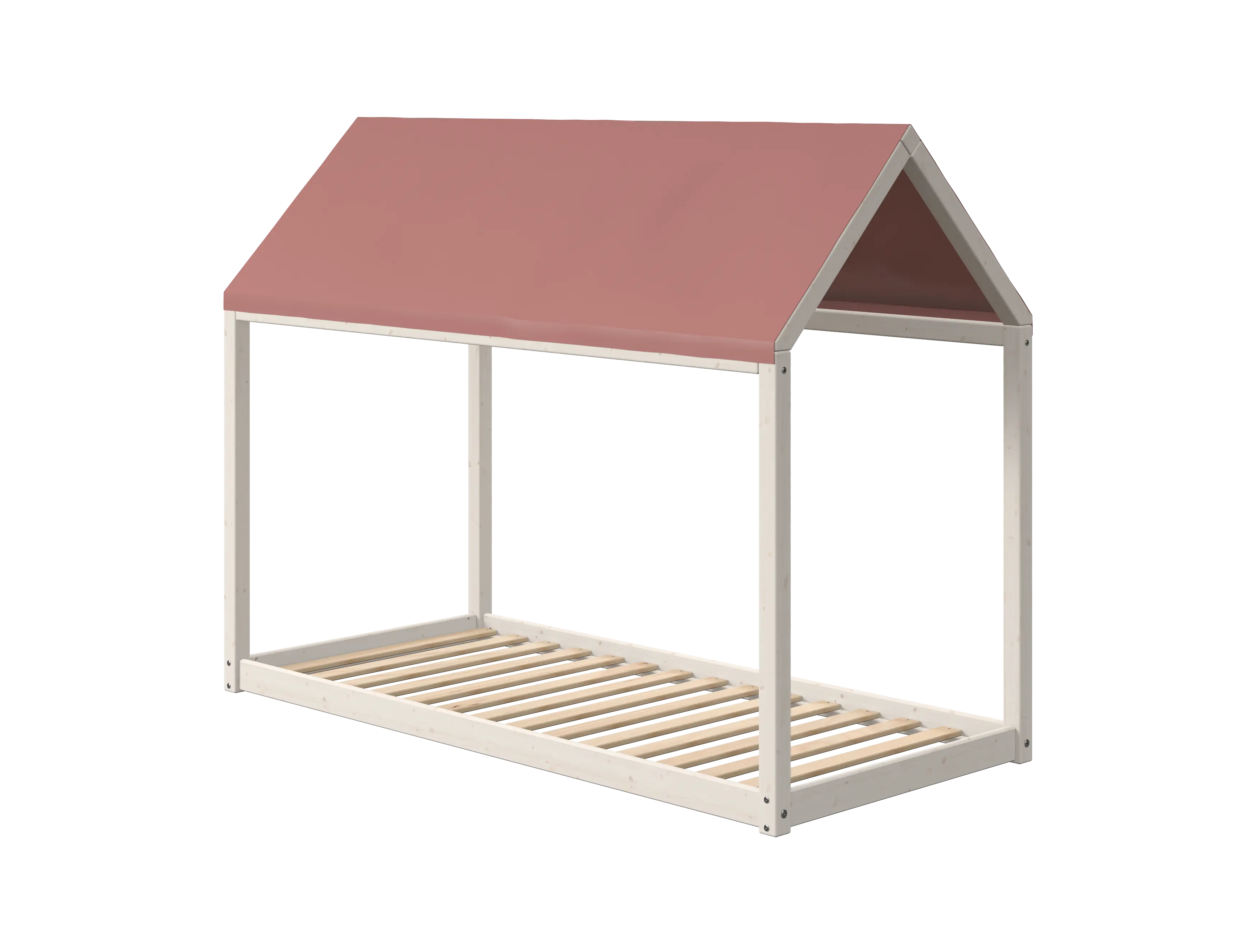 Roof for COTTAGE, 90x200, Rose TEXTILE cottage-roof-misty-rose  flexa-com.myshopify.com