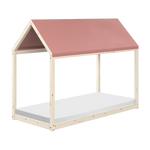 Roof for COTTAGE, 90x200, Rose TEXTILE cottage-roof-misty-rose  flexa-com.myshopify.com
