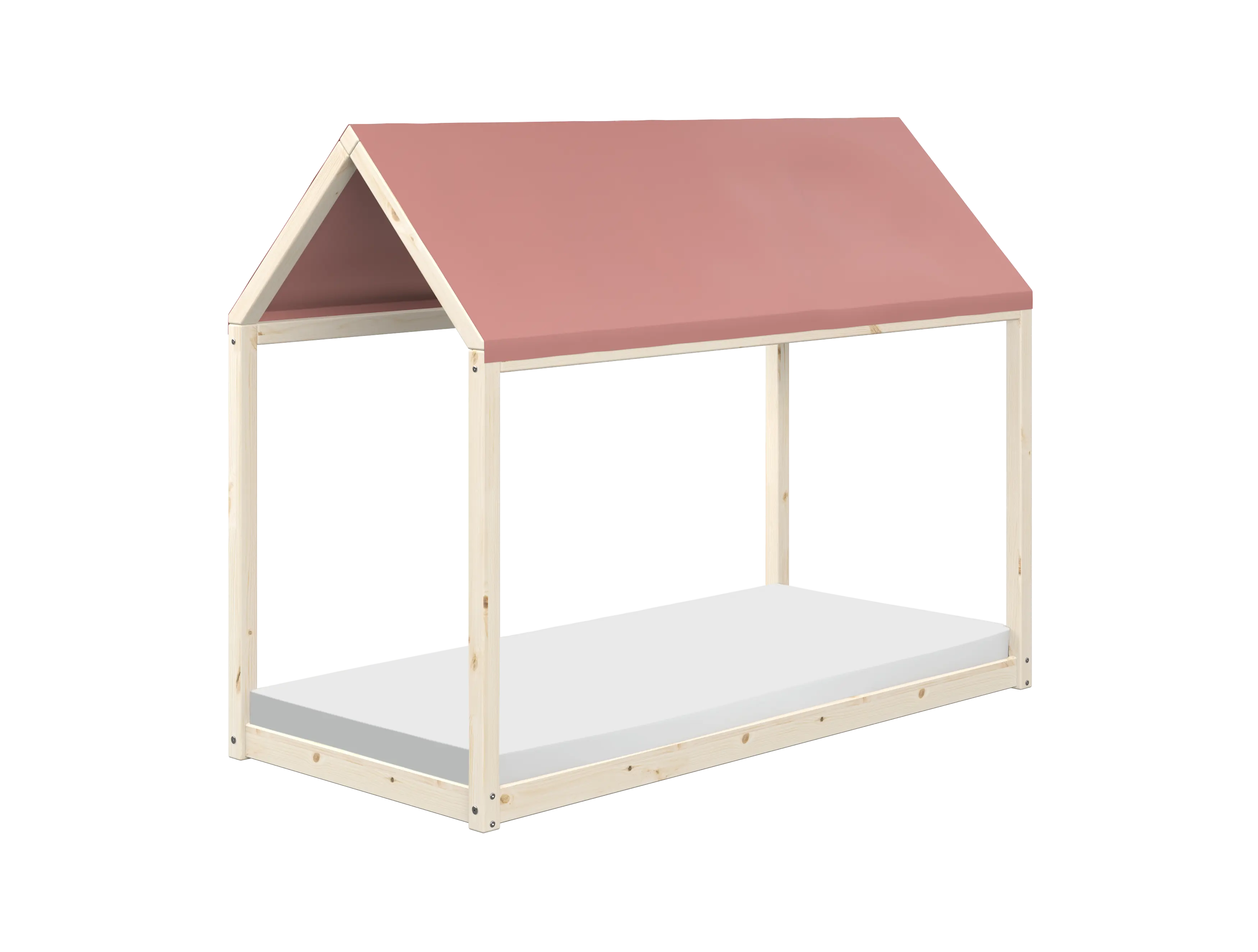 Roof for COTTAGE, 90x200, Rose TEXTILE cottage-roof-misty-rose  flexa-com.myshopify.com