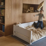 Montessori-Bett, 90x200 cm, Weiss