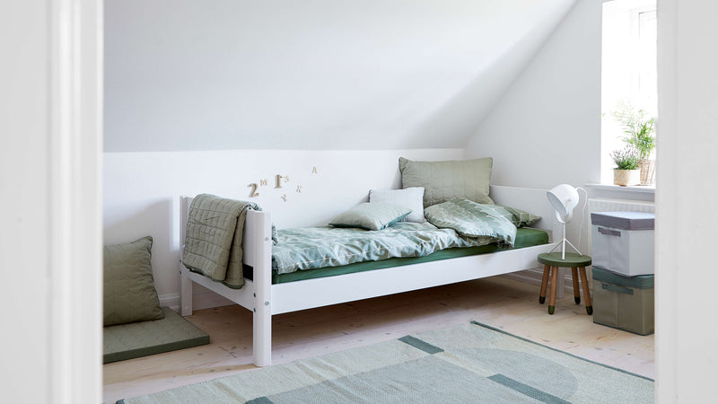 Single bed, 90x200 cm, White