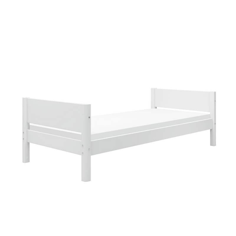 Single bed, 90x200 cm, White